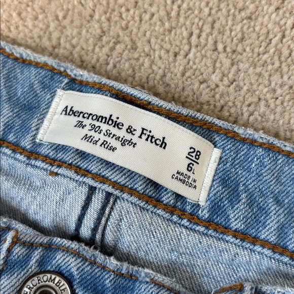 90s Straight Mid Rise Jeans LONG - Picture 4 of 4
